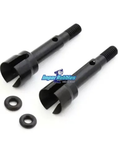 Eje de rueda trasero (2 Uds.) Kyosho Ultima RB6 / RB6.6 / SB Dirt Master / SC6 ReadySet UM588 - UM614 - UM752B