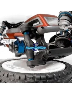 Hex Front Axles - Titanium Team Associated B6 / B6.1 / B6.2 / B6.2 / B6.4 Series AS71181 2