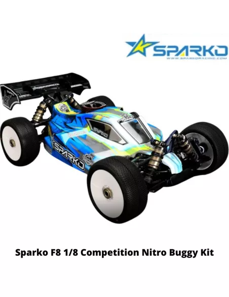 Sparko F8 1/8 Race Nitro Buggy RC Car - Kit SPKF80001