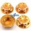 Écrous de roues fermés gold 17mm 1.0mm (4 U.) Voitures RC 1/8 Buggy / Truggy / GT FS-WN052G