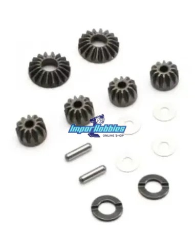 Pignons de differentiel 12T/18T Kyosho Inferno MP10e TKI2 IFW638