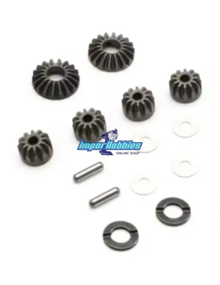 Piñones de diferencial 12T/18T Kyosho Inferno MP10e TKI2 IFW638