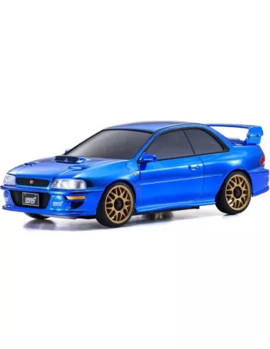 Painted Body 90mm - Subaru Impreza 22B-STi Chrome Blue 60th Anniversary MZP457CBL