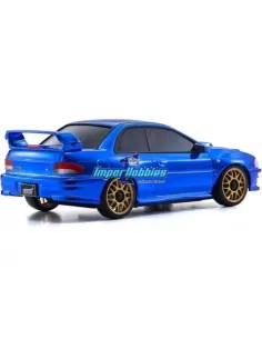 Carrosserie peinte 90mm Subaru Impreza 22B-STi Chrome Blue 60th Anniversary MZP457CBL 2