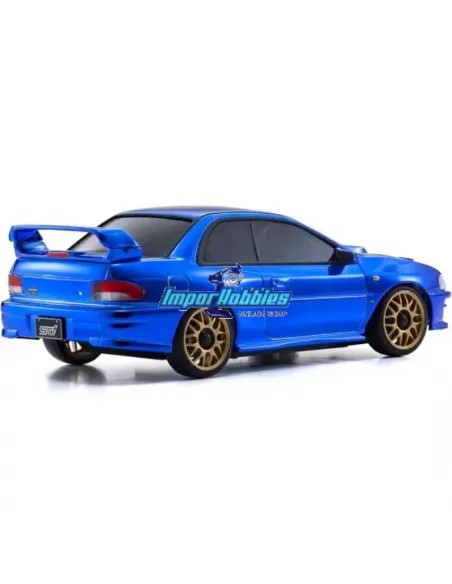 Carrosserie peinte 90mm Subaru Impreza 22B-STi Chrome Blue 60th Anniversary MZP457CBL