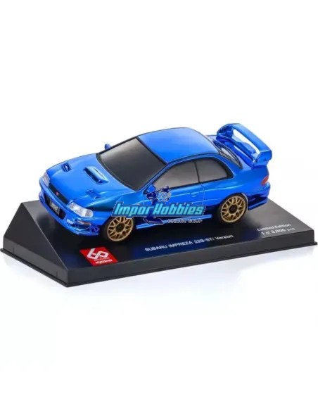 Carrocería pintada 90mm Subaru Impreza 22B-STi Chrome Blue 60th Anniversary MZP457CBL