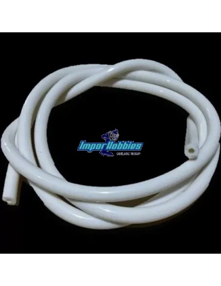 Durite à essence blanche -  haute résistance 100cm. Ronnefalk Edition XTR-0298