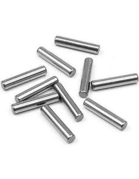 Pins 2x9.8mm (10 U.) Xray 980210 - NT1 / SCX / T1 - T2 - T3 - T4 / X1 / X12 / X4 / XB2 / XB4 /  XT2 / XT4