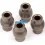 Bolas aluminio 6.8x9x3mm (4 Uds.) Hot Bodies D815 / D817 / E817 / D819 / E819 / D8 WS / E8 WS / D8T / E8T 110112