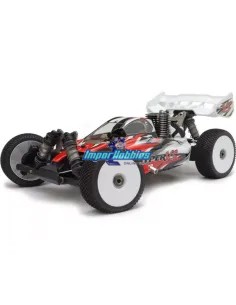 Voiture RC Hobao Hyper VS 1/8 Buggy Nitro Rouge RTR 2.4GHz .21 HB-VS-C21R