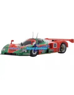 Carrocería pintada 102mm Kyosho Mini-Z Mazda 787B nº 55 1991 W-LM MZP344RE
