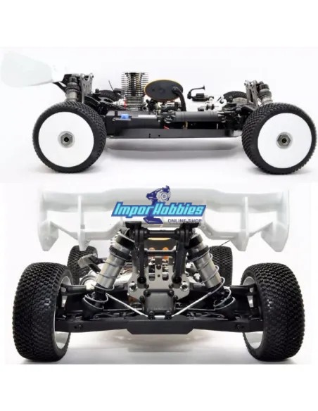 Hobao Hyper VS 1/8 Buggy Nitro Rojo RTR 2.4GHz .21 HB-VS-C21R