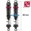 Kit amortiguadores universales 105mm Big-Bore & muelles 1/10 Scale Hobbytech HTR-510105