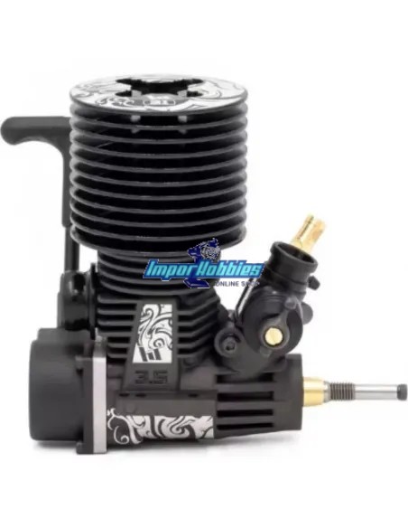 Moteur Nitro Voiture RC 1/8 Buggy Hobbytech HT21R 3.5cc .21 avec lanceur GP-HT21R - Moteurs GP .21 - 3.5cc