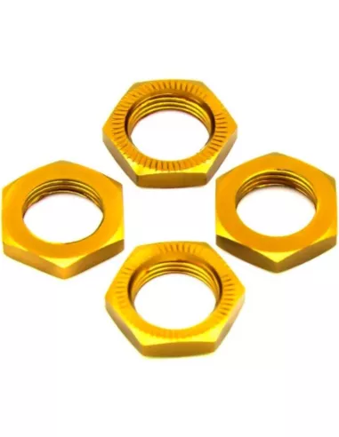 Wheel Nut 17mm 1.0 - Golden Aluminium (4 U.) Fussion FS-WN050G