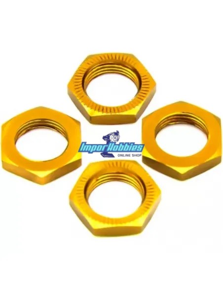 Ecrou de roue or 17mm 1.0mm (4 U.) Fussion FS-WN050G