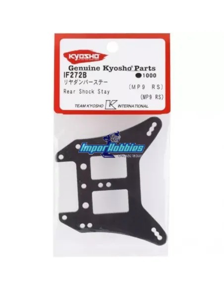 Soporte de amortiguador trasero 3mm Kyosho Inferno MP9 TKI3 / TKI4 / EVO GP & EP ReadySet IF272 - Kyosho Inferno MP9 TKI3 RTR -
