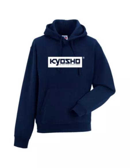 Hooded Sweatshirt K24 Zip Up - Marine Blue - Size XL Kyosho 88243-XL