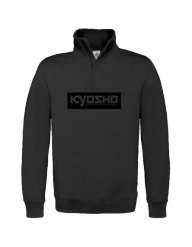 Zipper Sweatshirt - Black - Size XL Kyosho 88241-XL