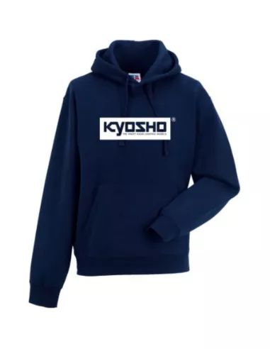 Hooded Sweatshirt K24 Zip Up - Marine Blue - Size M Kyosho 88243-M