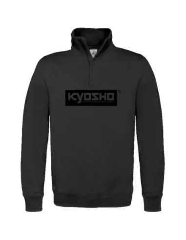 Zipper Sweatshirt - Black - Size 3XL Kyosho 88241-3XL