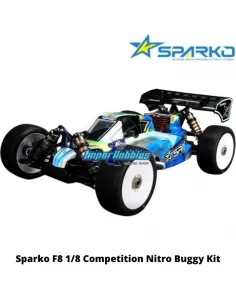 Coche RC Competición Sparko F8 1/8 Race Nitro Buggy Kit SPKF80001 2