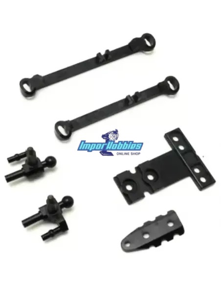 Manguetas delanteras + piezas suspensión Kyosho Mini-Z MR-04 MZ708