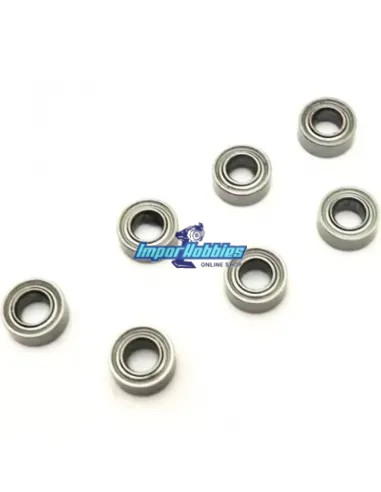 Kit roulements a billes (7 U.) Kyosho Mini-Z MR-04 MZ716