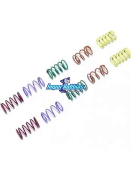 Kit muelles delanteros - 5 Durezas - Opción Kyosho Mini-Z MR-04 MZW701