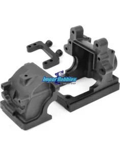 Bulk Head Set - Front / Rear Team Corally C-00180-033