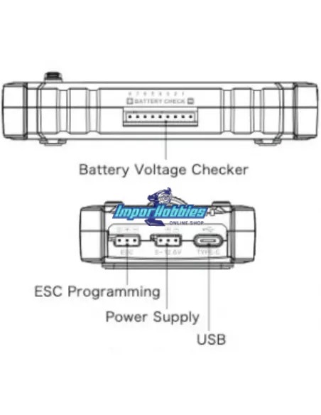 Boitier Multifunction LCD Program Box PRO G3 Hobbywing 30502002