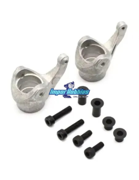 Manguetas delanteras + tornillos y casquillos Kyosho Inferno MP10 RS / MP10e RS IF655 - IF275