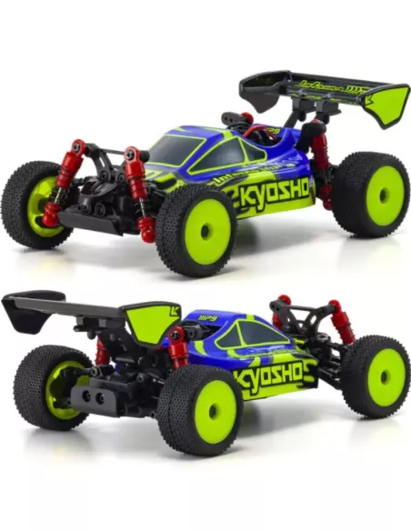 Kyosho Mini-Z Buggy Sport RTR Inferno MP9 TKI 4WD MB-010 1/24 Mini RC Car - Blue / Yellow 32093BLY