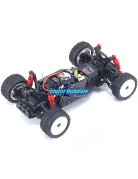 Mini Coche RC Kyosho Mini-Z Buggy Sport RTR Inferno MP9 TKI 4WD MB-010 1/24  Rosa / Verde 32093PGR
