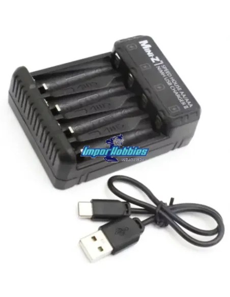 Chargeur compact V2 Ni-Mh AA / AAA Speed House Kyosho 72211