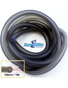 Tubo de combustible negro 2.5x5mm alta resistencia 100cm Fussion FS-EX025 - Tubo combustible