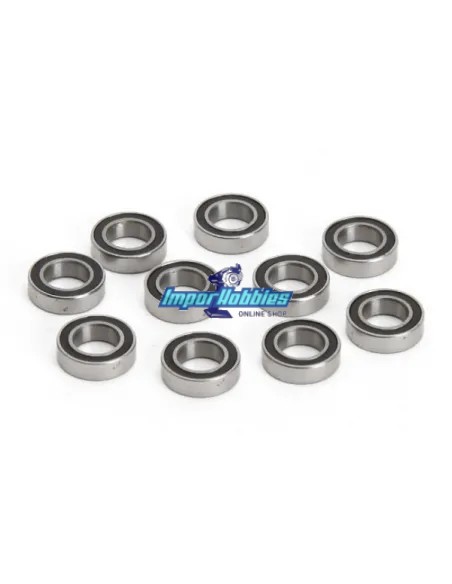 Rodamientos de bolas 8x14x4mm (10 Uds.) Imporhobbies QR-MR148-BK - Liquidaciones - Outlet