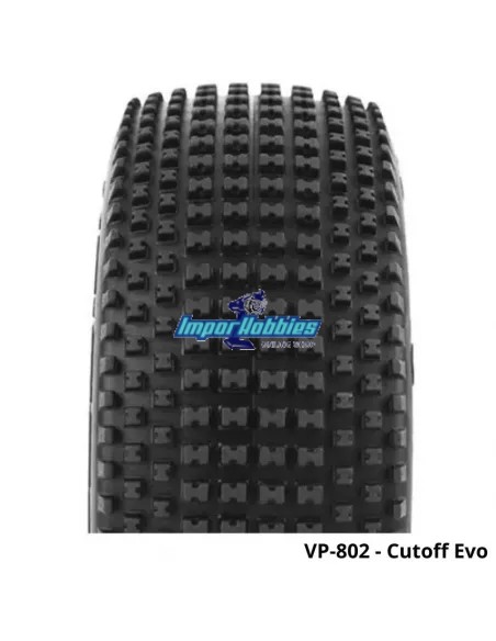 Ruedas VP-Pro Cutoff Evo 2.0 (4 Uds.) Solo Goma 1/8 Buggy VP-802-U
