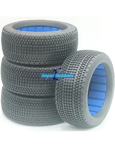Ruedas VP-Pro Striker Evo 2.0 (4 Uds.) Goma + Insert 1/8 Buggy VP-803-UI