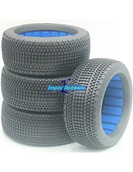 Ruedas VP-Pro Striker Evo 2.0 (4 Uds.) Goma + Insert 1/8 Buggy VP-803-UI