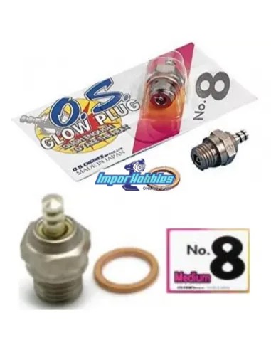 Glow Plug - Medium Standard OS Nº 8