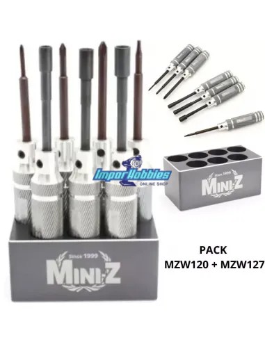 Kit herramientas V2 + Bolsa + Soporte Kyosho Mini-Z MZW120-01