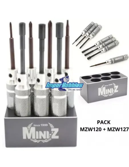 Kit herramientas V2 + Bolsa + Soporte Kyosho Mini-Z MZW120-01