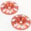 Wing Washer - Red CNC 1/8 Buggy / Truggy (2 U.) Fussion FS-WB010RD