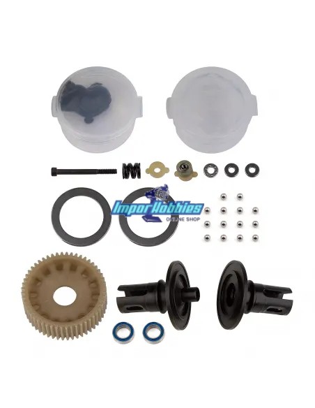 Diferencial de bolas completo Team Associated B6 / SC6 / T6 Series AS91992 - AS91702