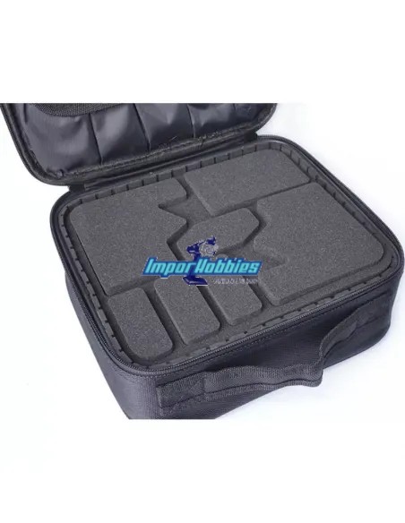 Sac moteurs nitro 260X230X95mm avec mousses et boite de pièces. Koswork KOS32420