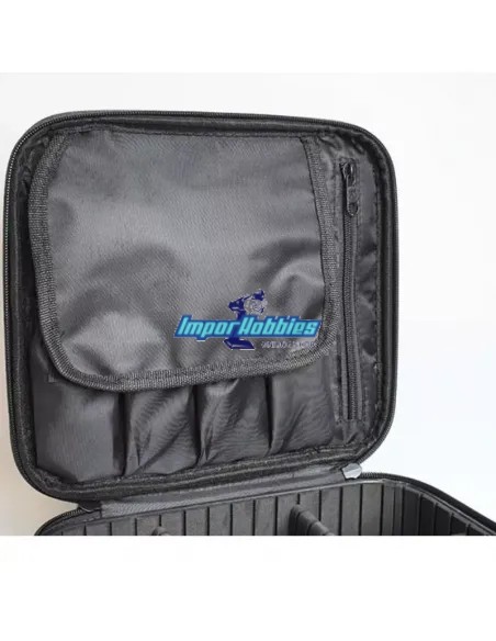 Sac moteurs nitro 260X230X95mm avec mousses et boite de pièces. Koswork KOS32420