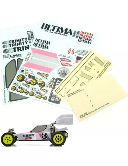 Body Decal Kyosho Ultima '87 JJ UTD001