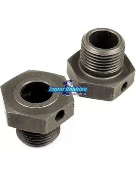 Hexágonos de rueda + 2mm Hard Coated (2 Uds.) Xray XB8 / XB8E / XT8 / XT8E / GTX8 / GTXE 355252