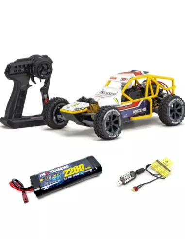 Kyosho Sand Master 2.0 1/10 Buggy 2WD 2.4Ghz 34405 Electric RC Car with Battery and Charger